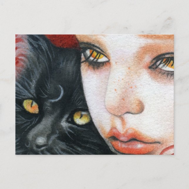 The witching hour postcard (Front)