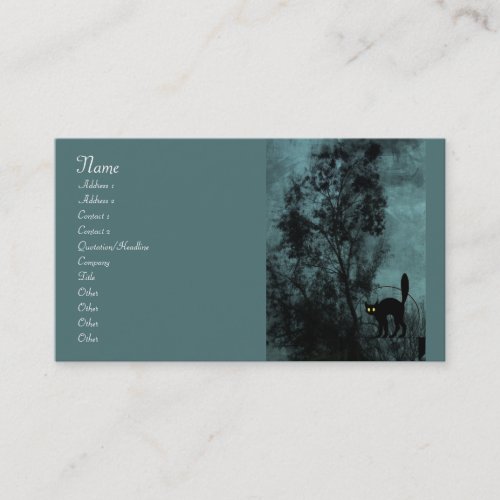 The Witch's Cat Business Card