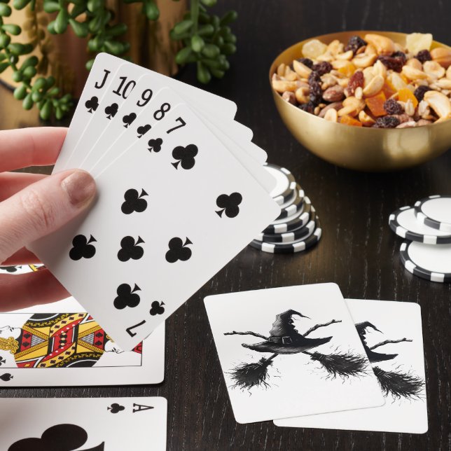 The Witch's Cross-Noir Poker Cards (In Situ)