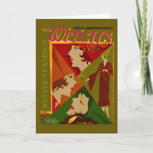 The Witch's Friend November Magazine Card