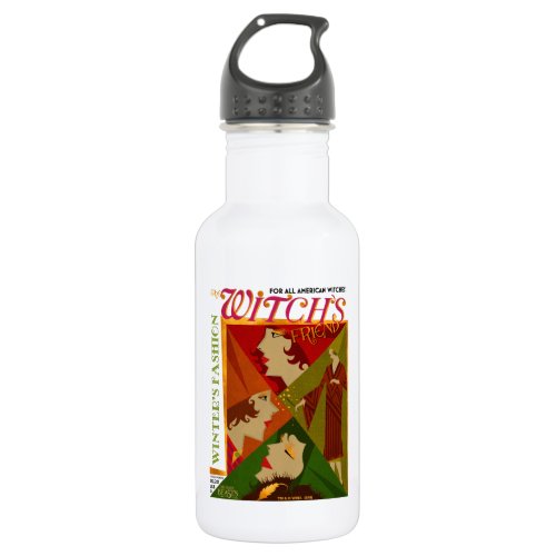 The Witchs Friend November Magazine Water Bottle