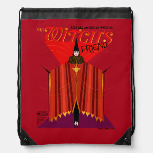 The Witch's Friend October Magazine Drawstring Bag