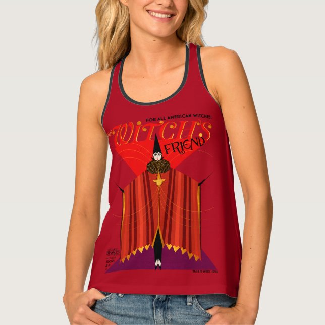 The Witch's Friend October Magazine Tank Top (Front)