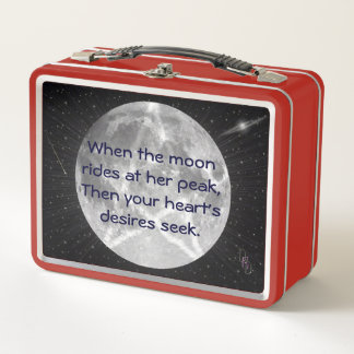 The Witch's Moon Metal Lunch Box