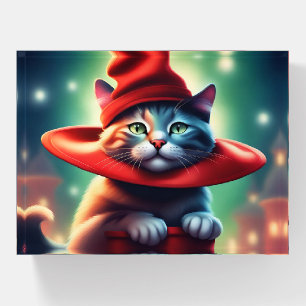 the wizard cat paperweight