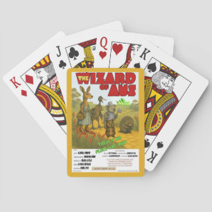 The Wizard of Aus Movie Parody Poker Cards