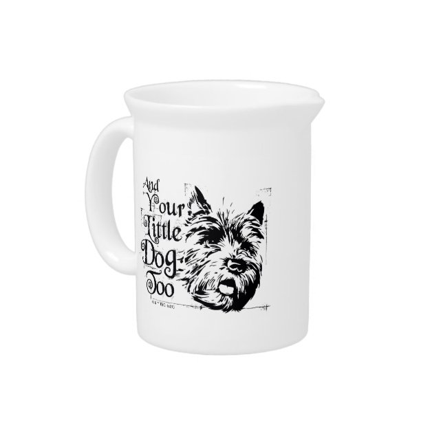 The Wizard Of Oz™ | And Your Little Dog, Too Beverage Pitcher (Left)