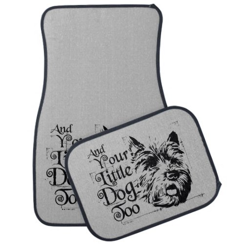 The Wizard Of Oz  And Your Little Dog Too Car Floor Mat