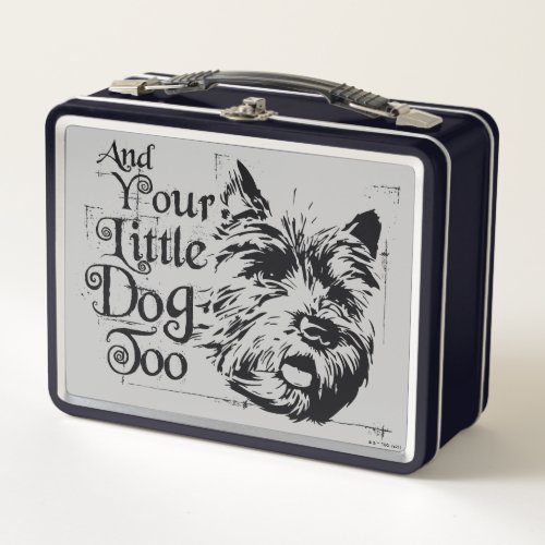 The Wizard Of Ozâ  And Your Little Dog Too Metal Lunch Box