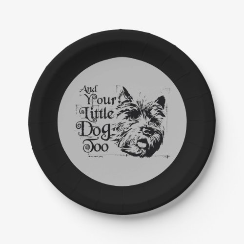 The Wizard Of Oz  And Your Little Dog Too Paper Plates