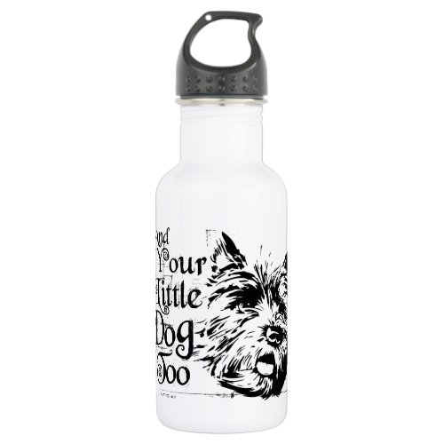 The Wizard Of Oz  And Your Little Dog Too Stainless Steel Water Bottle