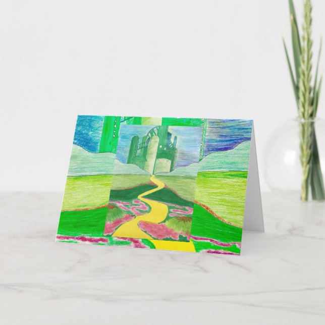 The Wizard of Oz Artwork Card (Front)