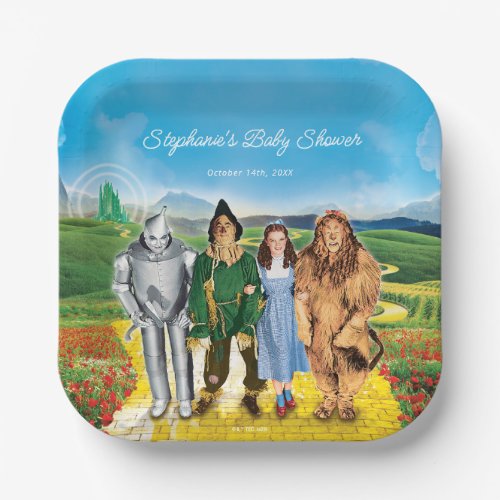 The Wizard Of Oz Birthday Paper Plates