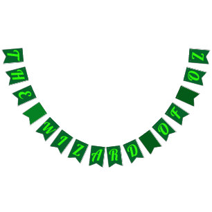 THE WIZARD OF OZ BUNTING FLAGS