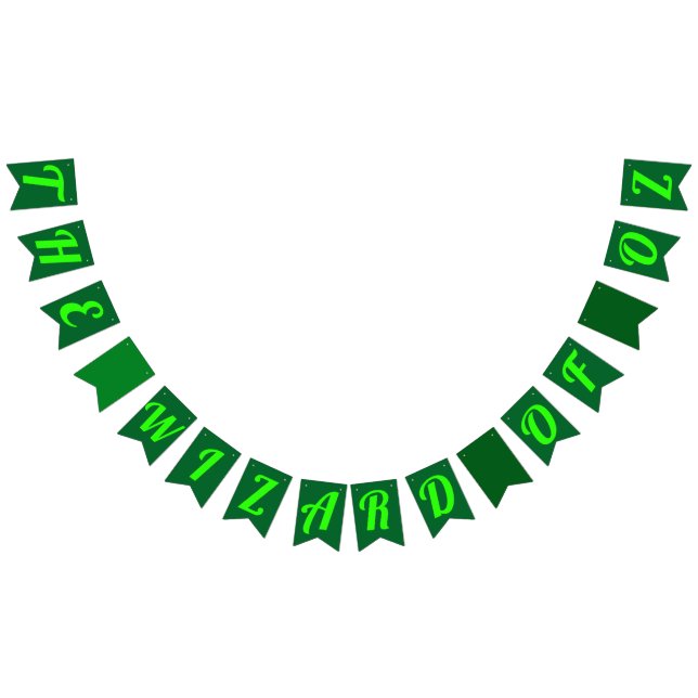 THE WIZARD OF OZ  BUNTING FLAGS (All)