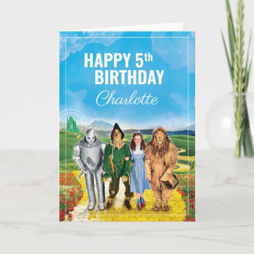 The Wizard Of Oz™ |  Custom Happy Birthday