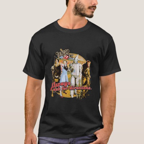The Wizard Of Oz Directions T_Shirt