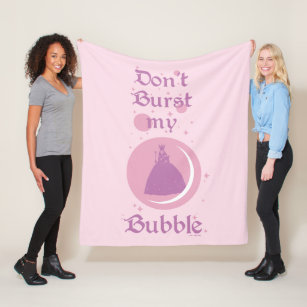 The Wizard Of Oz™   Don't Burst My Bubble Fleece Blanket