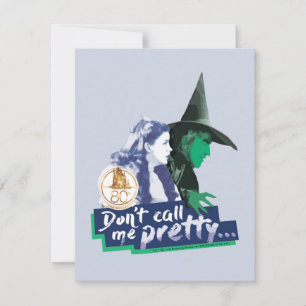 The Wizard Of Oz™   Don't Call Me Pretty Note Card