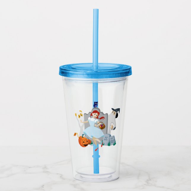 The Wizard Of Oz™ | Dorothy Halloween Happy Dance Acrylic Tumbler (Front)