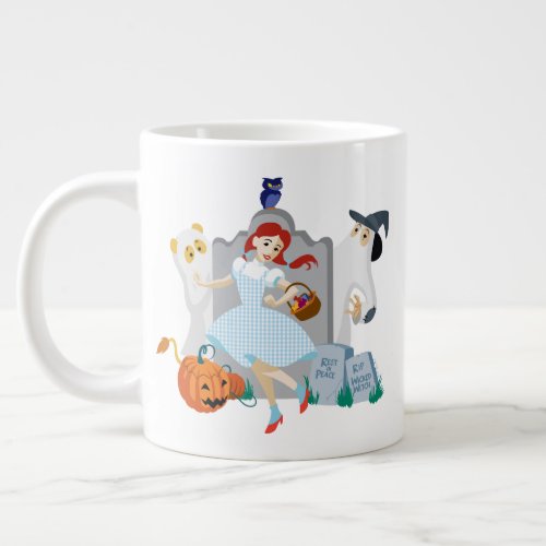 The Wizard Of Oz  Dorothy Halloween Happy Dance Giant Coffee Mug
