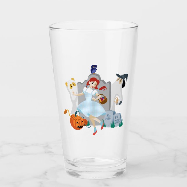 The Wizard Of Oz™ | Dorothy Halloween Happy Dance Glass (Front)