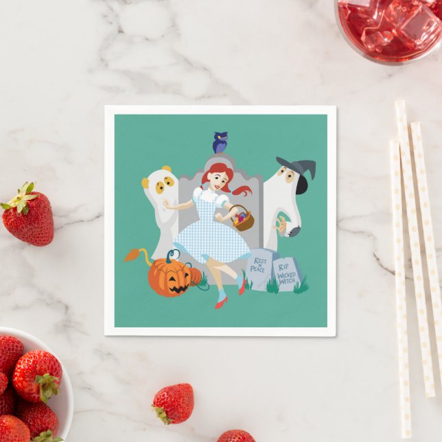 The Wizard Of Oz™ | Dorothy Halloween Happy Dance Napkins (Insitu)
