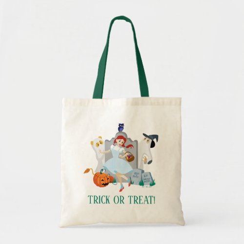 The Wizard Of Oz  Dorothy Halloween Happy Dance Tote Bag