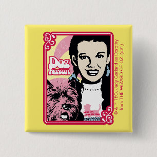 The Wizard Of Oz™   Dorothy™ & Toto™ - Dog P Button