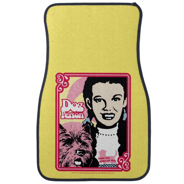 The Wizard Of Oz™ | Dorothy™ & Toto™ - Dog Person Car Floor Mat (Front)