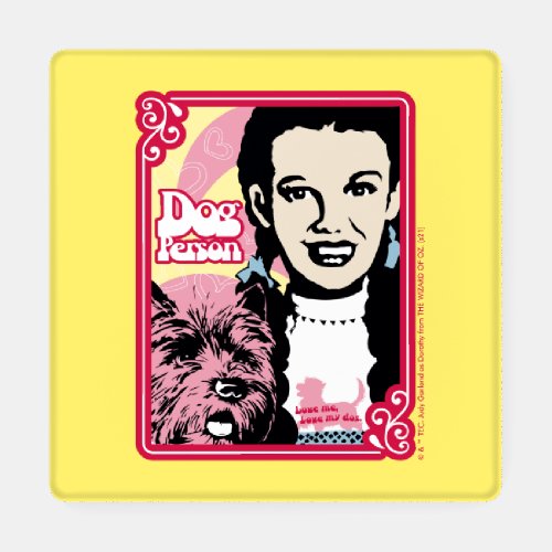 The Wizard Of Oz  Dorothy  Toto _ Dog Person Coaster Set