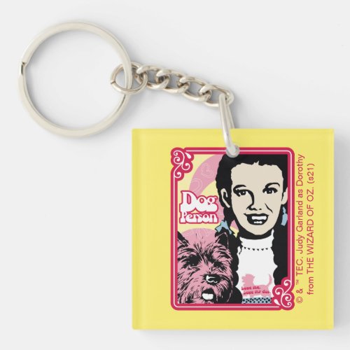 The Wizard Of Oz  Dorothy  Toto _ Dog Person Keychain
