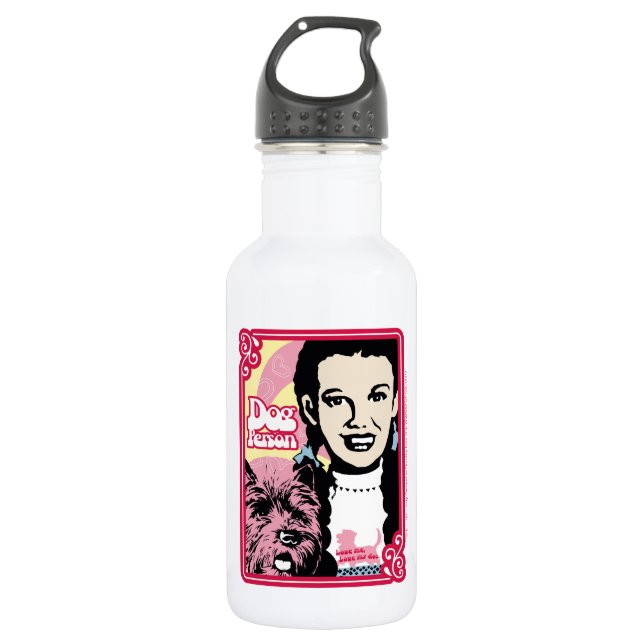The Wizard Of Oz™ | Dorothy™ & Toto™ - Dog Person Stainless Steel Water Bottle (Front)