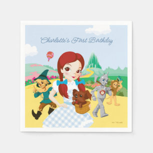 The Wizard Of Oz™   First Birthday Napkins