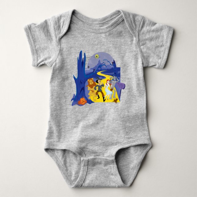 The Wizard Of Oz™ | Halloween Haunted Forest Baby Bodysuit (Front)
