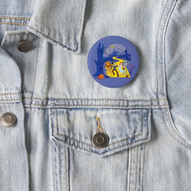 The Wizard Of Oz™ | Halloween Haunted Forest Button (In Situ)