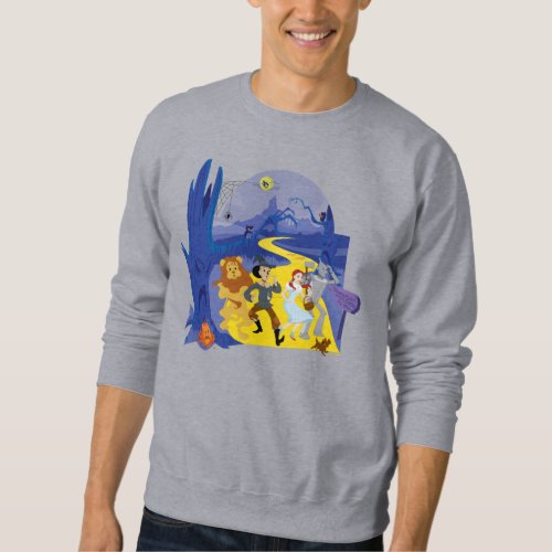 The Wizard Of Oz  Halloween Haunted Forest Sweatshirt