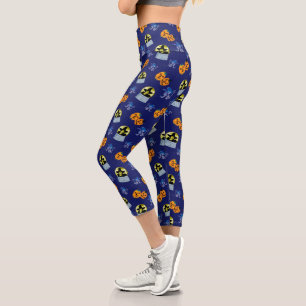 The Wizard Of Oz™   Halloween Wicked Witch Pattern Capri Leggings