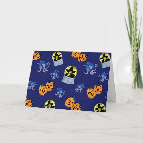 The Wizard Of Ozâ  Halloween Wicked Witch Pattern Card