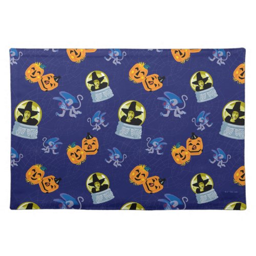 The Wizard Of Oz  Halloween Wicked Witch Pattern Cloth Placemat