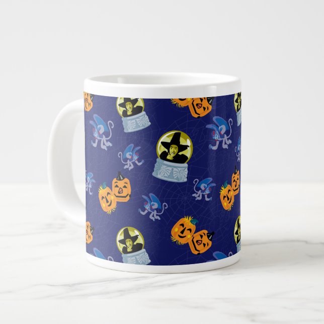 The Wizard Of Oz™ | Halloween Wicked Witch Pattern Giant Coffee Mug (Front Left)