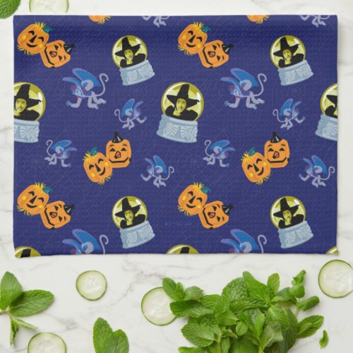 The Wizard Of Ozâ  Halloween Wicked Witch Pattern Kitchen Towel