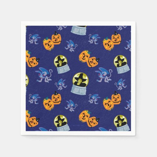 The Wizard Of Ozâ  Halloween Wicked Witch Pattern Napkins