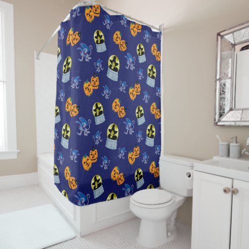 The Wizard Of Ozâ  Halloween Wicked Witch Pattern Shower Curtain