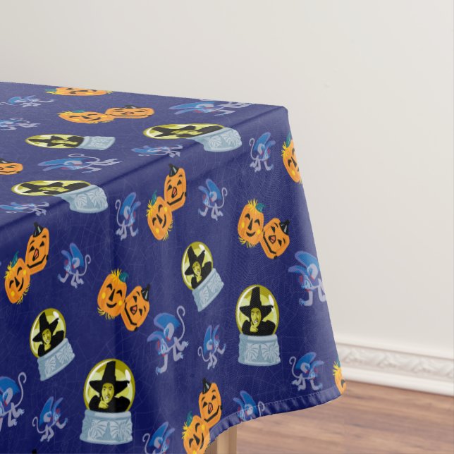 The Wizard Of Oz™ | Halloween Wicked Witch Pattern Tablecloth (In Situ)