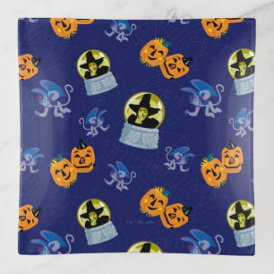 The Wizard Of Oz™   Halloween Wicked Witch Pattern Trinket Tray