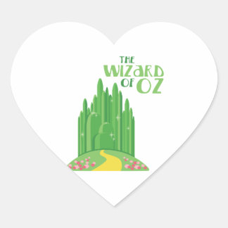 The Wizard of Oz Heart Sticker