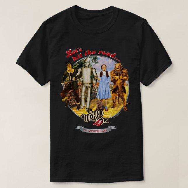 The Wizard of Oz Hit the Road Pullover  (Design Front)