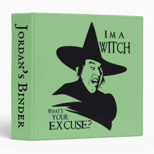 The Wizard Of Oz™ I'm A Witch 3 Ring Binder