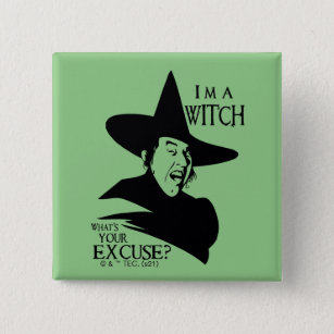 The Wizard Of Oz™   I'm A Witch Button